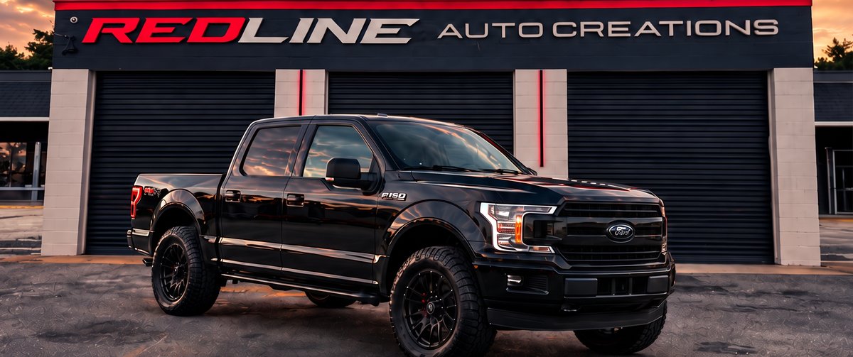 Leveled Ford F-150