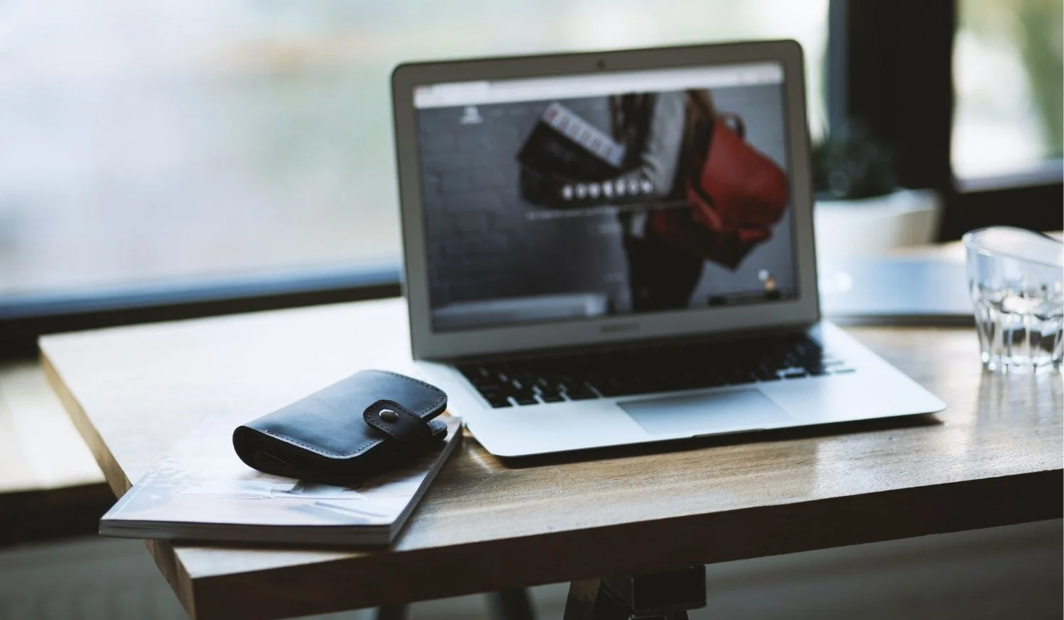 site web sur un ordinateur