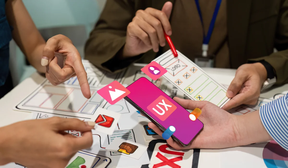 réflexions ux design d'un projet