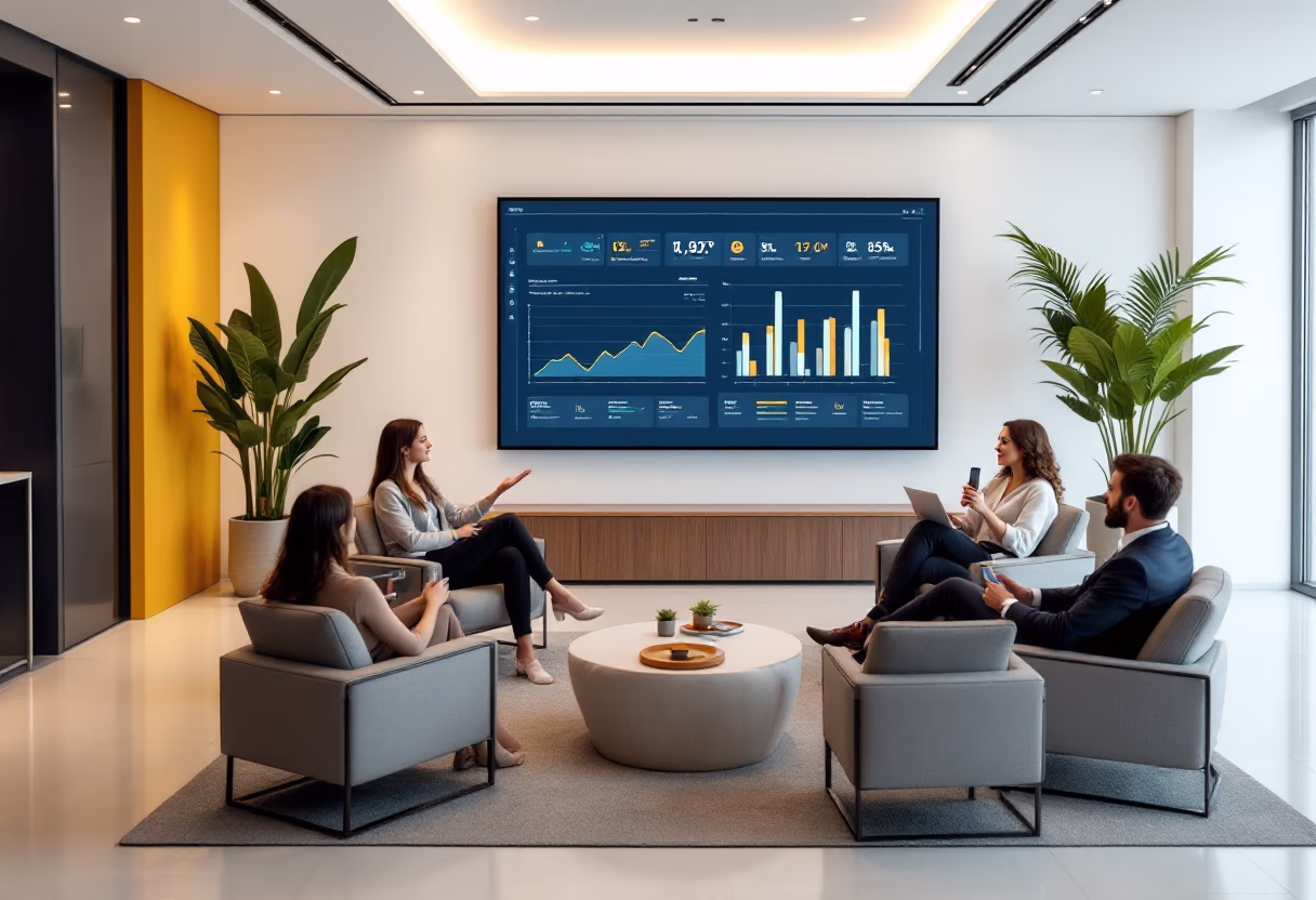 image of business strategy session (for a data analytics and business intelligence)