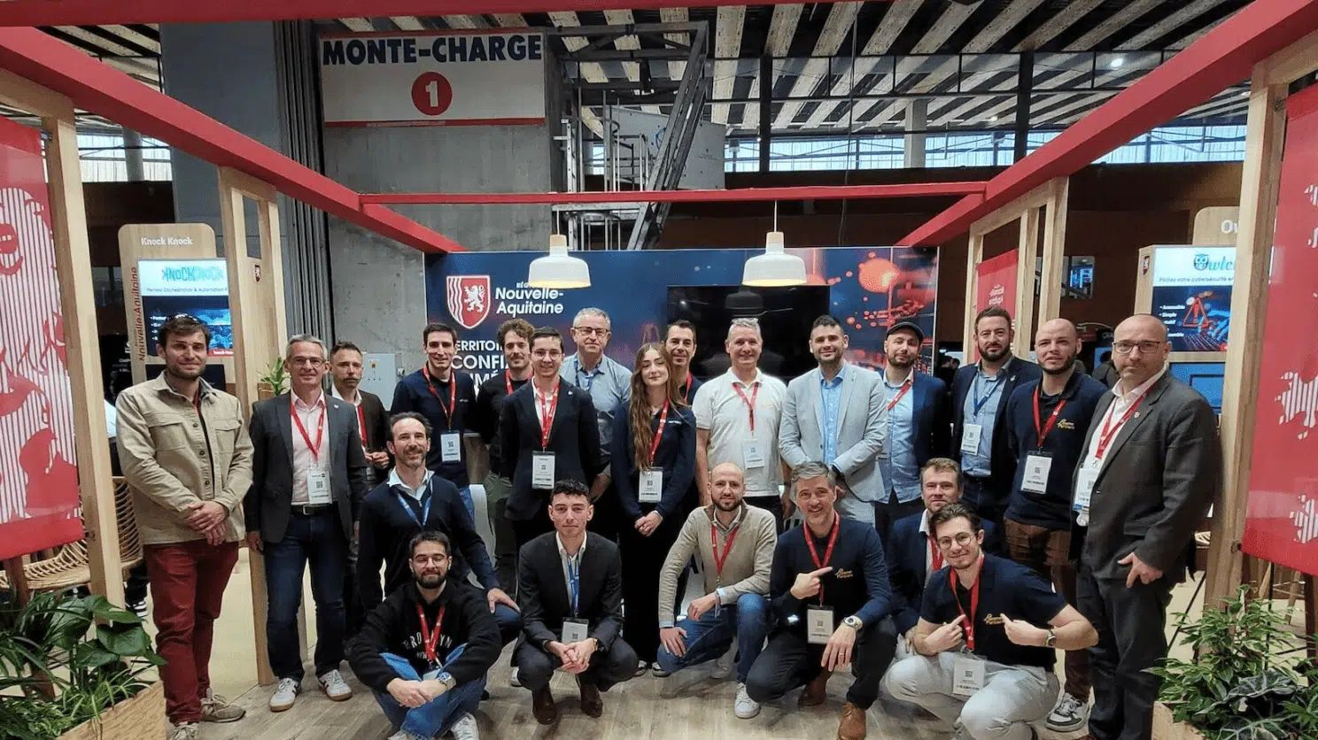 Stand Campus cyber Nouvelle Aquitaine Forum In Cyber-min