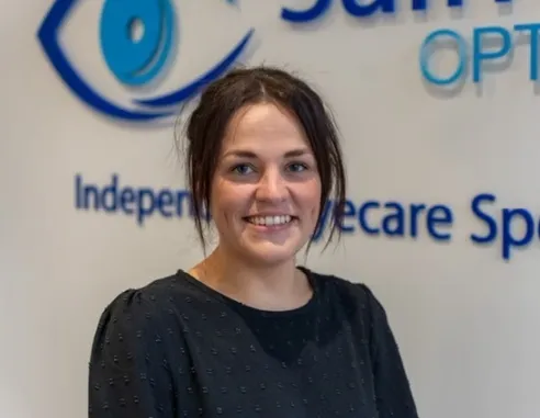 Portrait of Chloe Cruickshank, Optical Assistant at Salmoni Opticians