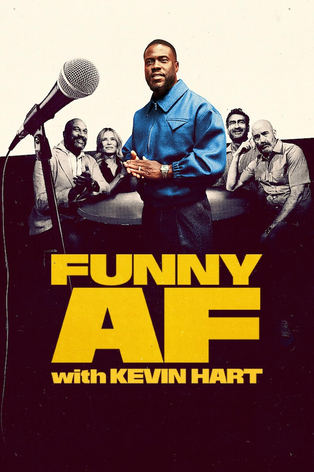 Official Netflix poster for Funny AF with Kevin Hart season 1