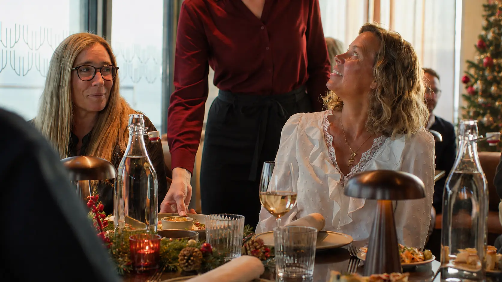 Julbord och julshow på Willow Hotel i Trelleborg