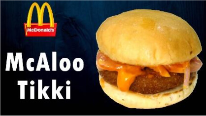McAloo Tikki burgers