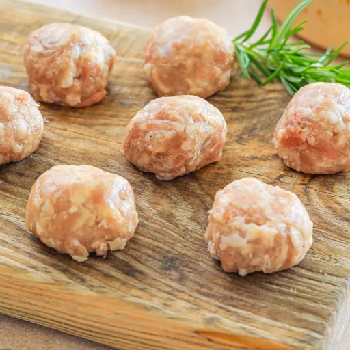 Klopsiki drobiowo-wieprzowe