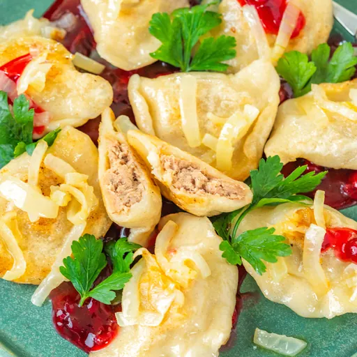 Pierogi z wołowiną