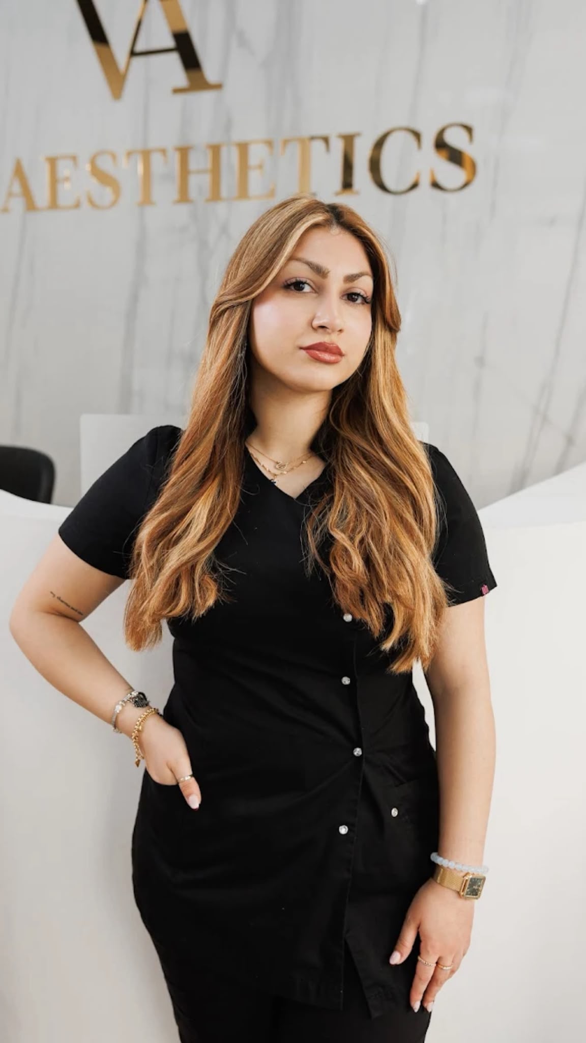 Natia Sultanian, Kosmetikerin bei VIP Aesthetics