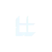 White hashtag symbol on a transparent background.