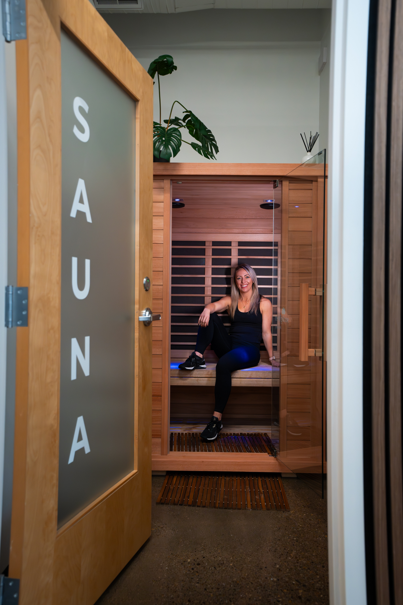 Sauna at Iron24 Pittsburgh