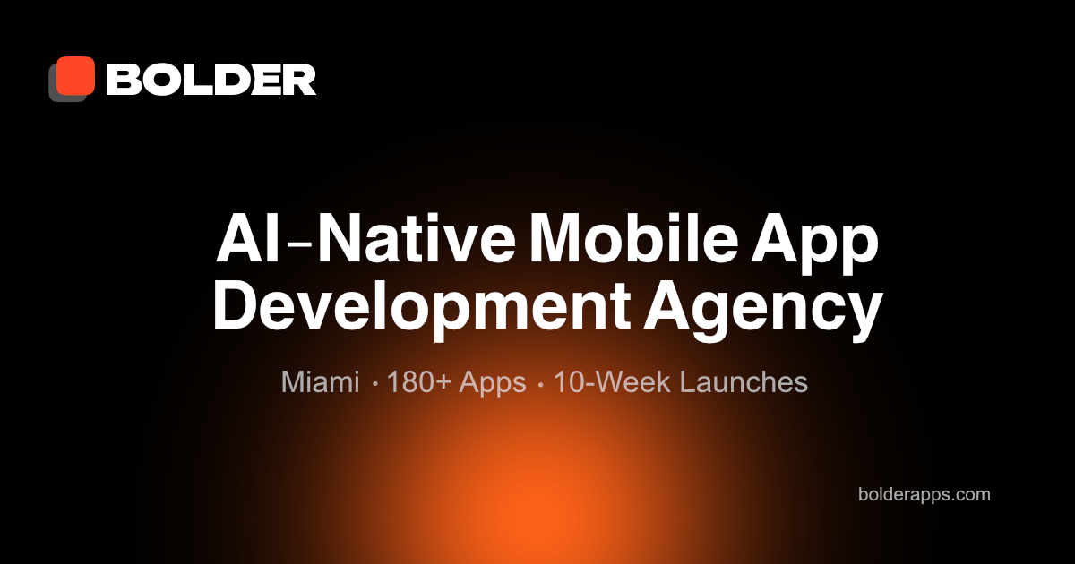 Bolder Apps | Premier Mobile App Development Agency