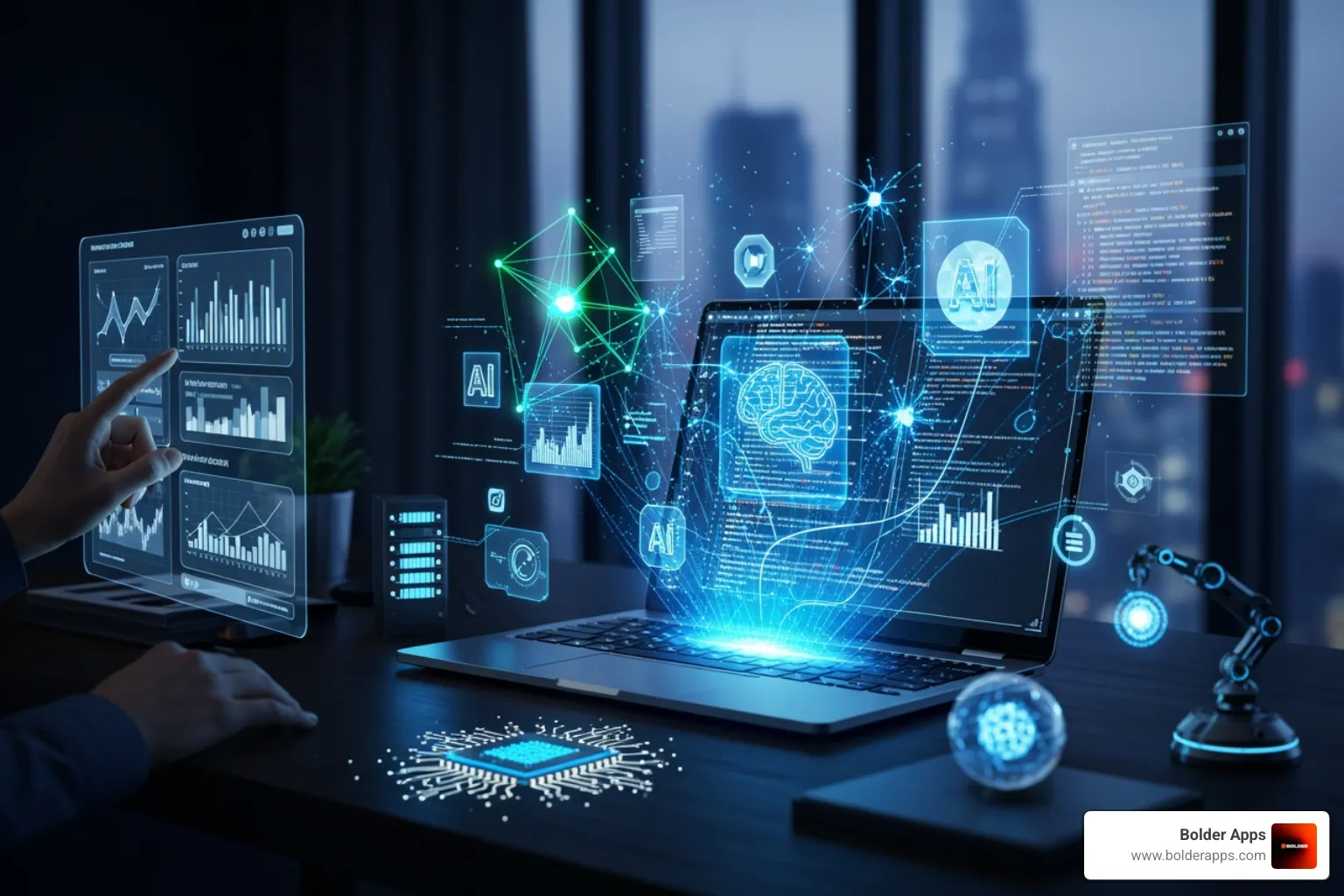 Diagram contrasting a linear software workflow with a cyclical AI "Loop" architecture - Application Development in 2026: The Ultimate Guide to the AI-First Era