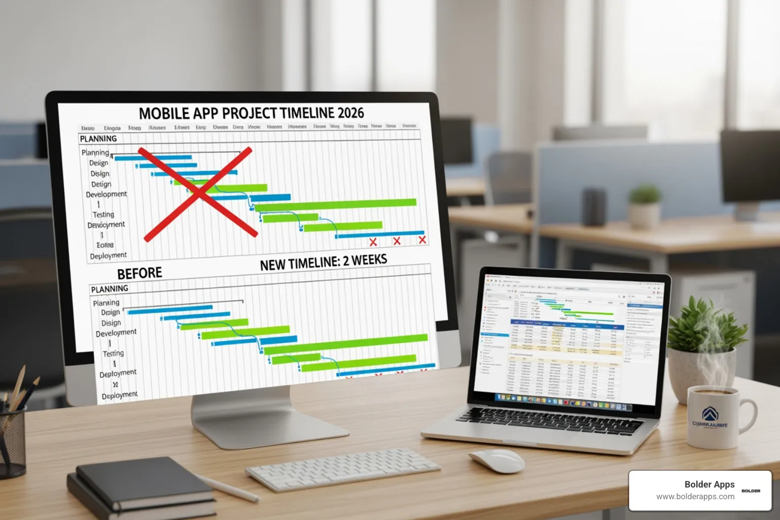 project timeline shrinking from 8 months to 2 weeks in 2026