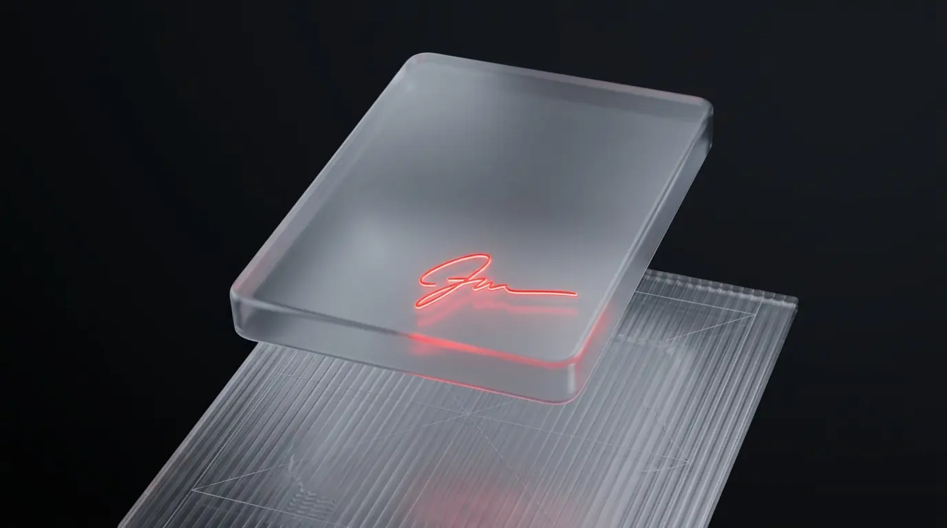 3D rendered clock merged with an invoice icon and a glowing red second hand, representing time tracking and billing
