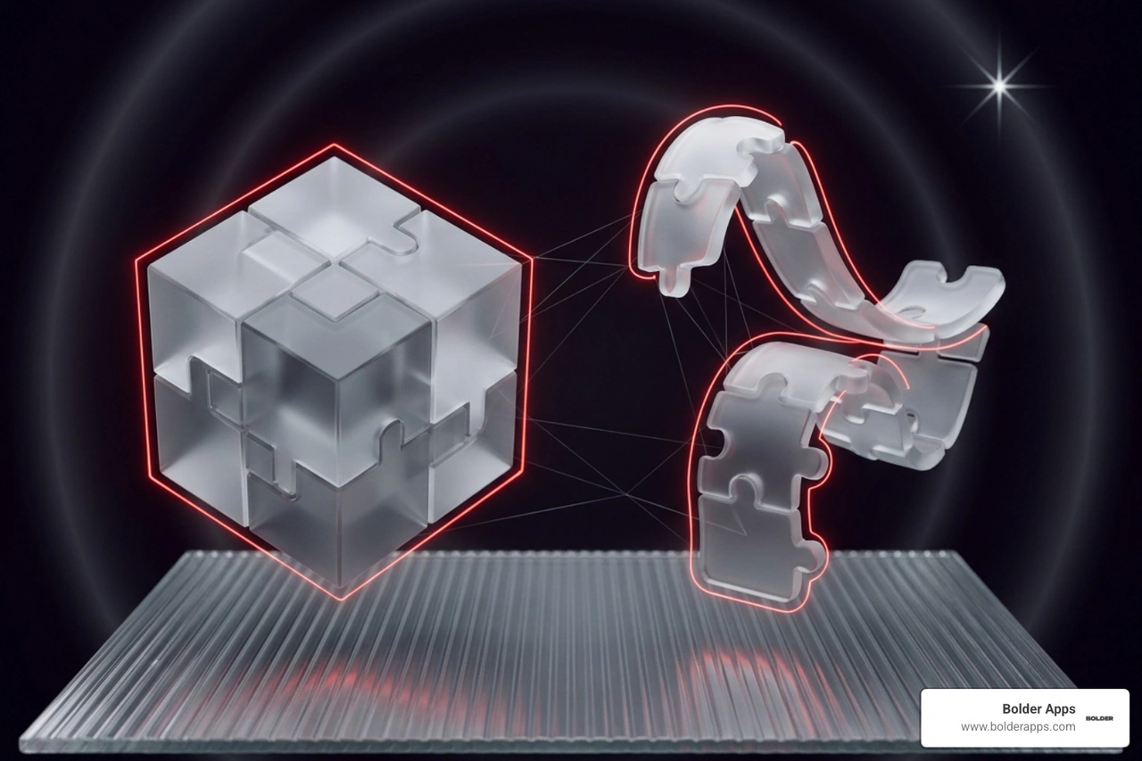Flexible custom analytics architecture contrasted with rigid off the shelf tools Flexible custom analytics architecture contrasted with rigid off the shelf tools