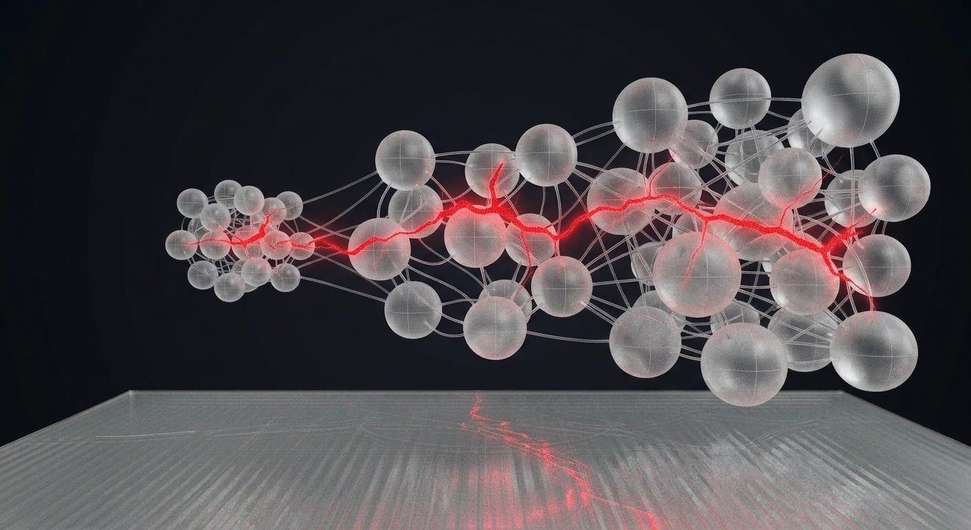 Abstract 3D render illustrating the right moment to bring in a mobile app development company