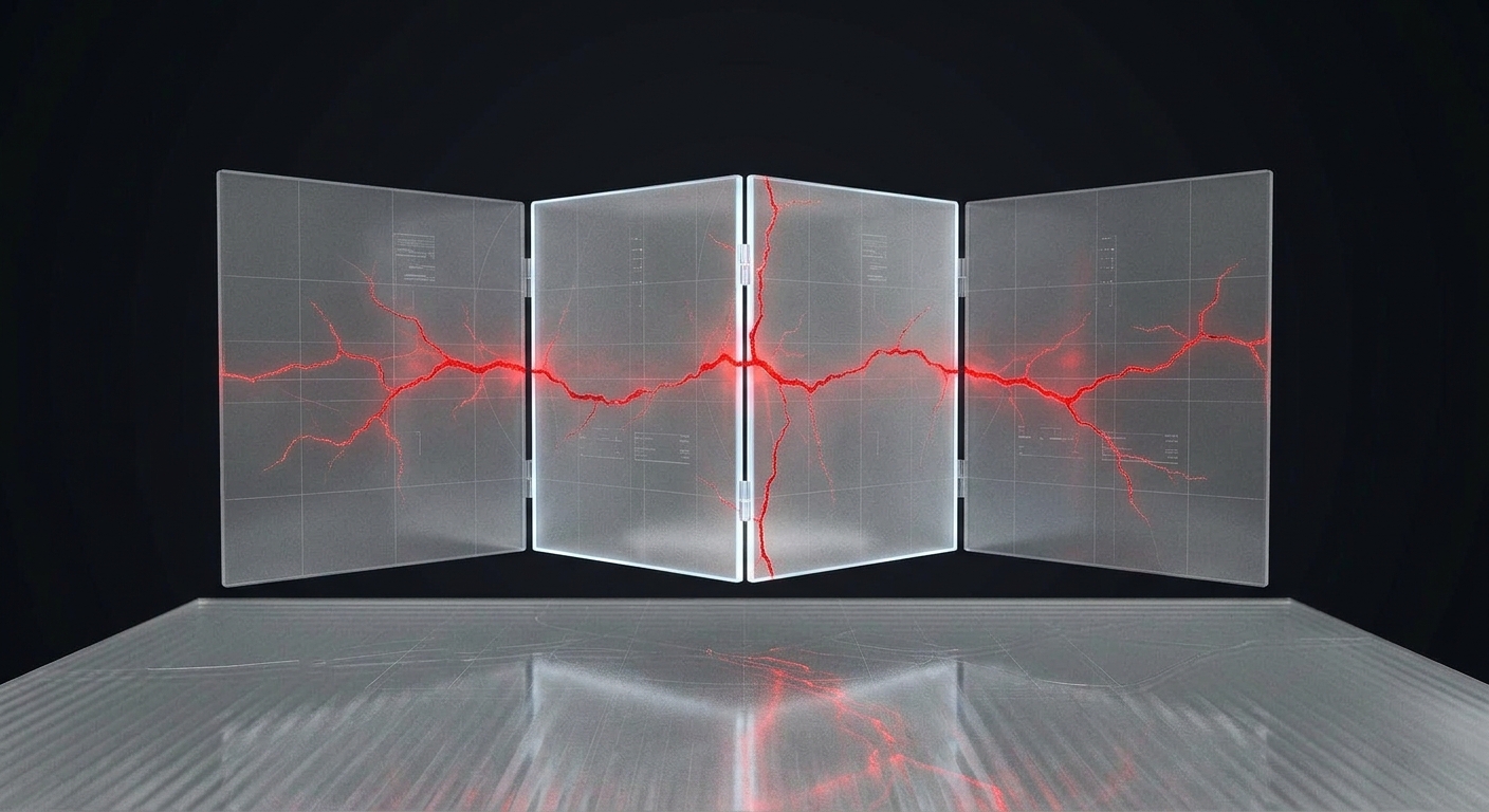 Abstract 3D render illustrating budget allocation across a SaaS MVP build