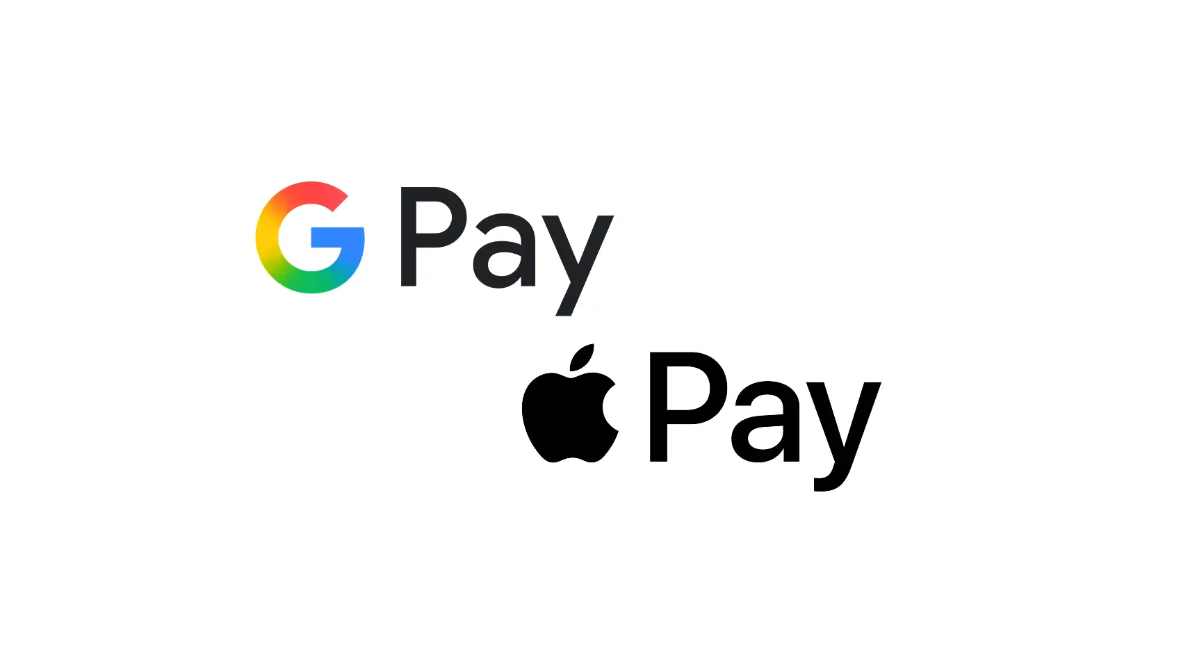 Apple Pay and Google Pay logos