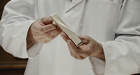Hands holding a Vervloet door handle