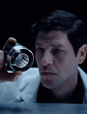 Craftsman inspecting a metal product component
