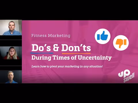 Future of Fitness: Sales & Marketing 2021