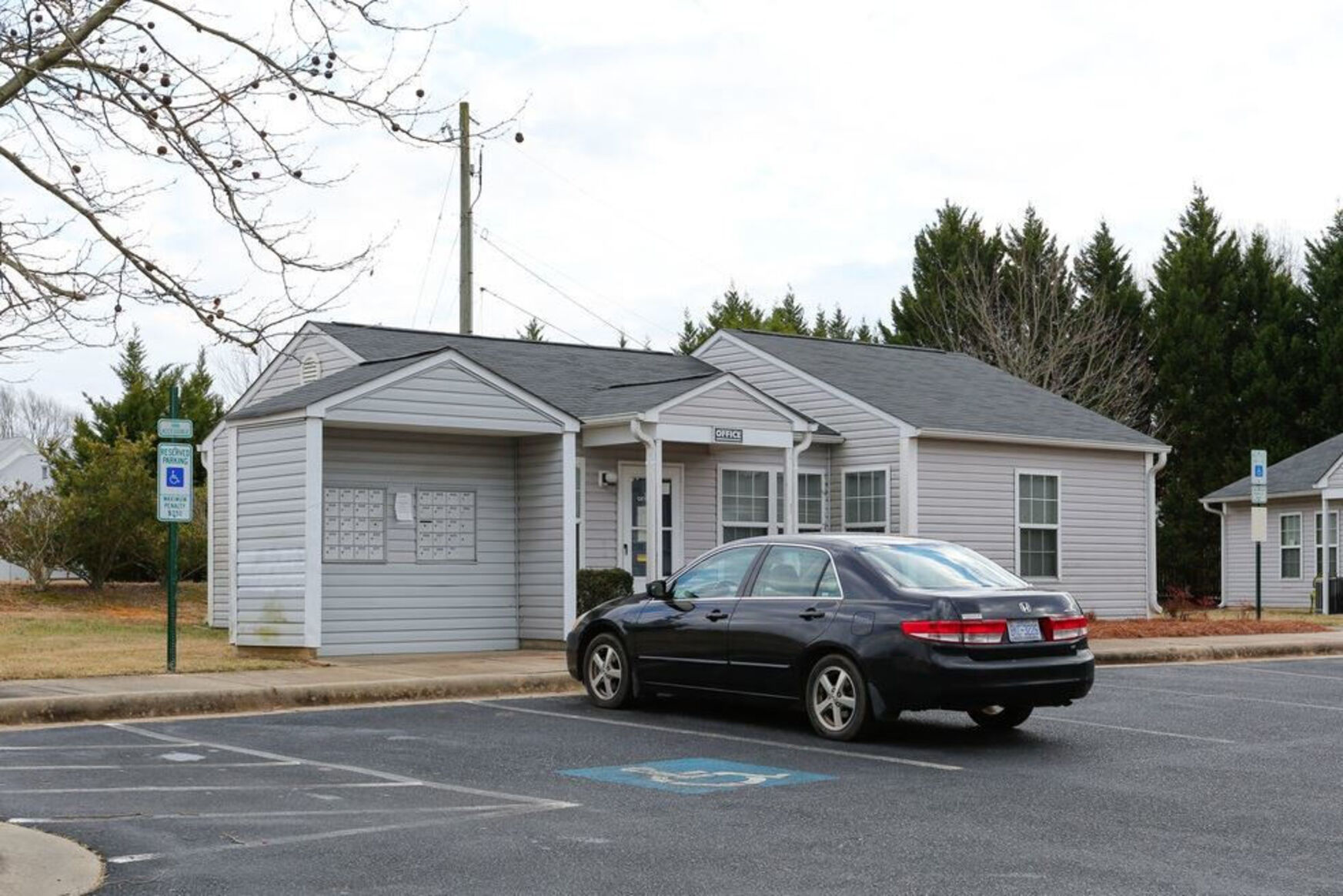 Exterior of buildings
