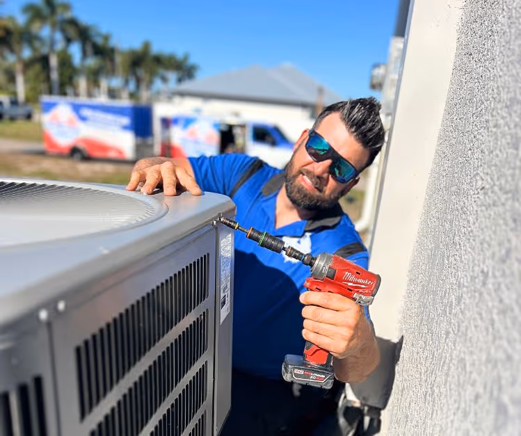 AC repair services in Cape Coral, FL by Chill Squad.