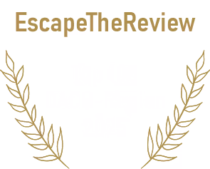 Ein Award von EscapeTheReview für den Escape Room Kapitän Flynn und der Schatz der Poseidon, der den Raum als Top 100 in der DACH-Region krönt.