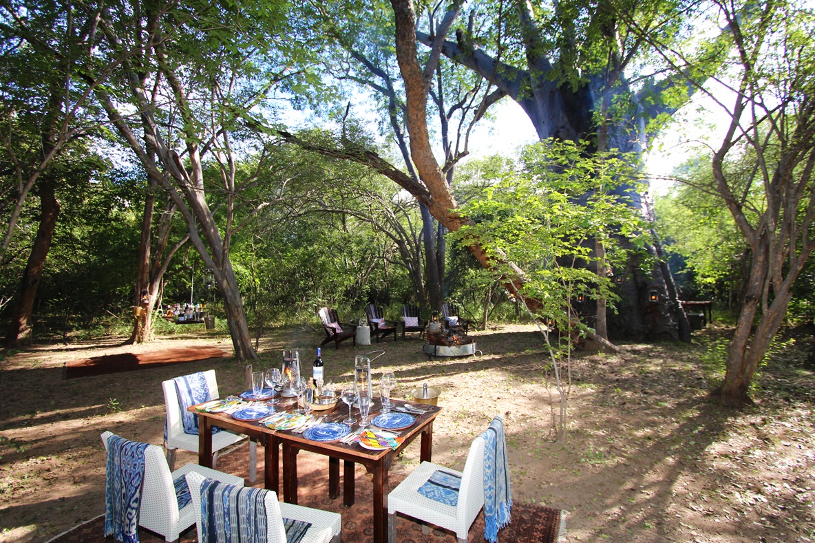 A fisherman on the Zambezi River at Royal Chundu