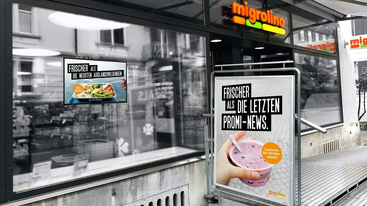 Migrolino Kampagnenmotiv aus der Real-Time DCO-Kampagne