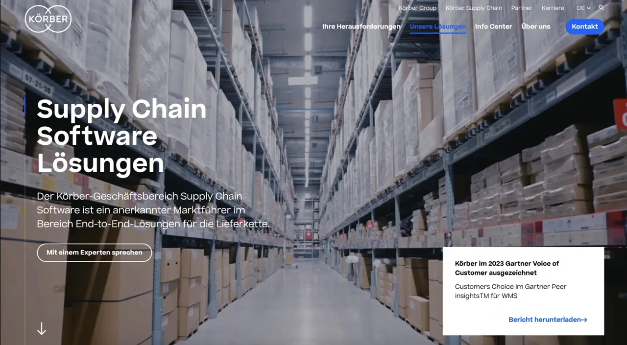 Adobe Experience Manager als CMS für die neue Körber Corporate Website
