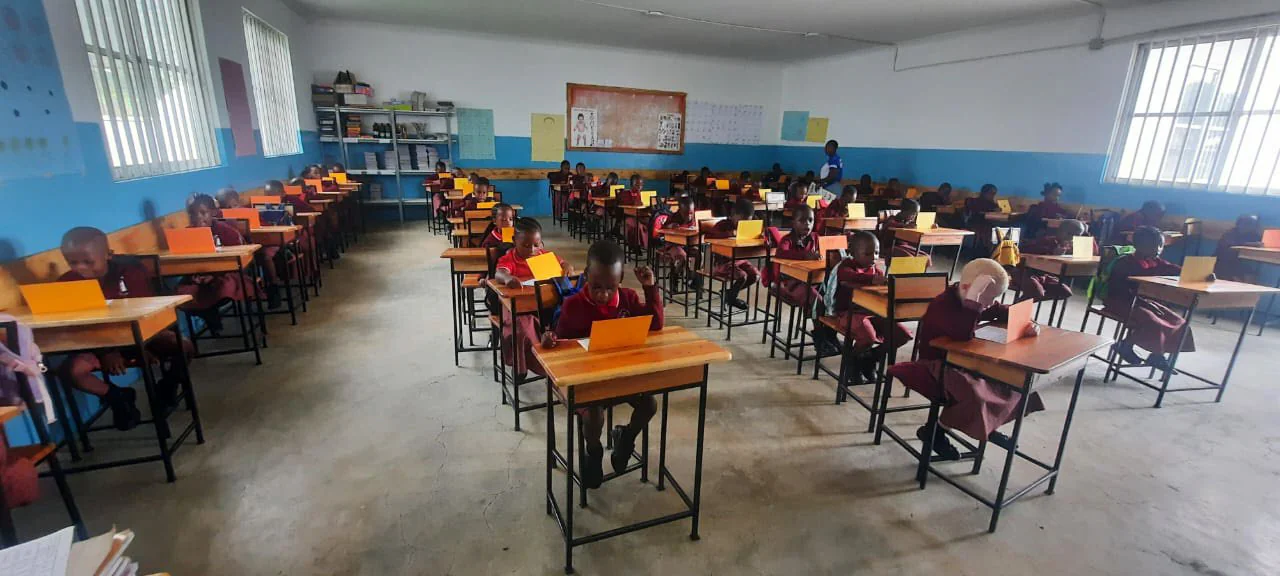 Children in class