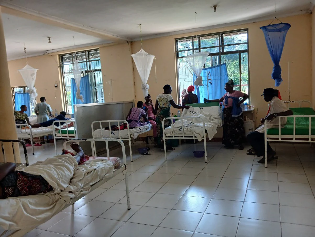 The patients' ward