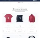 Classroom X - Shop Page - Home Page - University Webflow Template