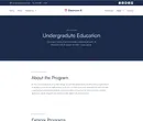 Classroom X - Academic Single Page - Home Page - University Webflow Template