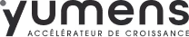 Logo de Yumens avec le texte « solutions futures croissantes » en dessous.