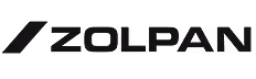 Logo de Zolpan avec un élément graphique stylisé en forme de Z à gauche du texte.