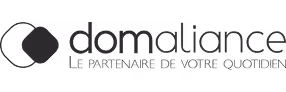 Logo Domaliance avec le slogan « Le partenaire de votre quotidien ».