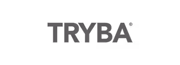 Logo de la marque TRYBA.