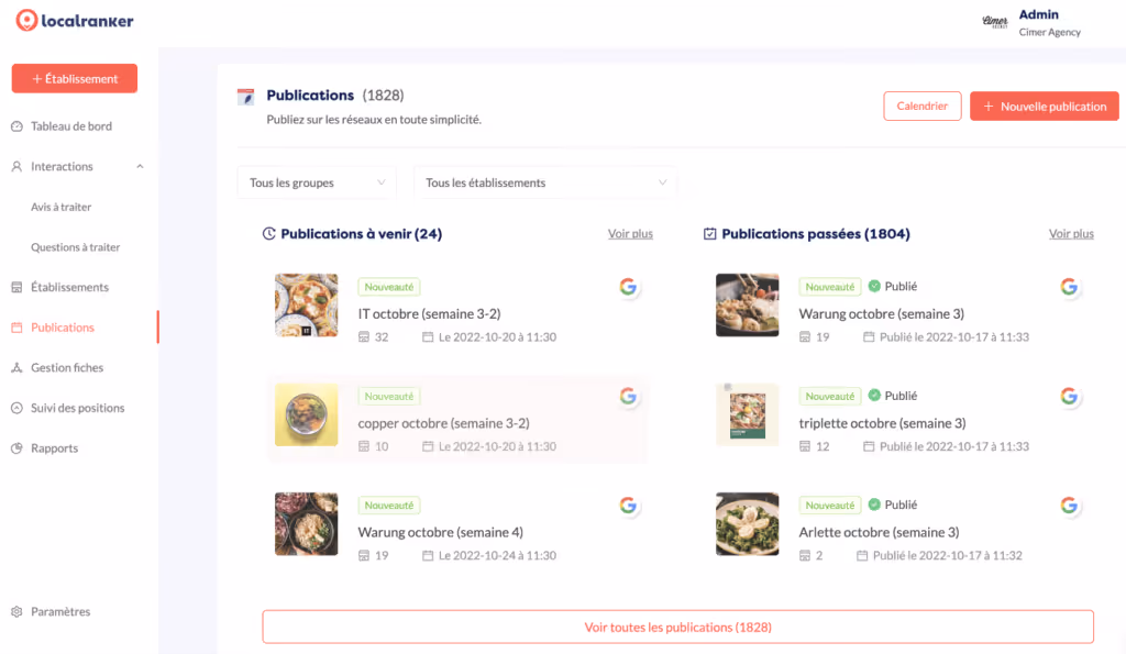 publication google et facebook localranker