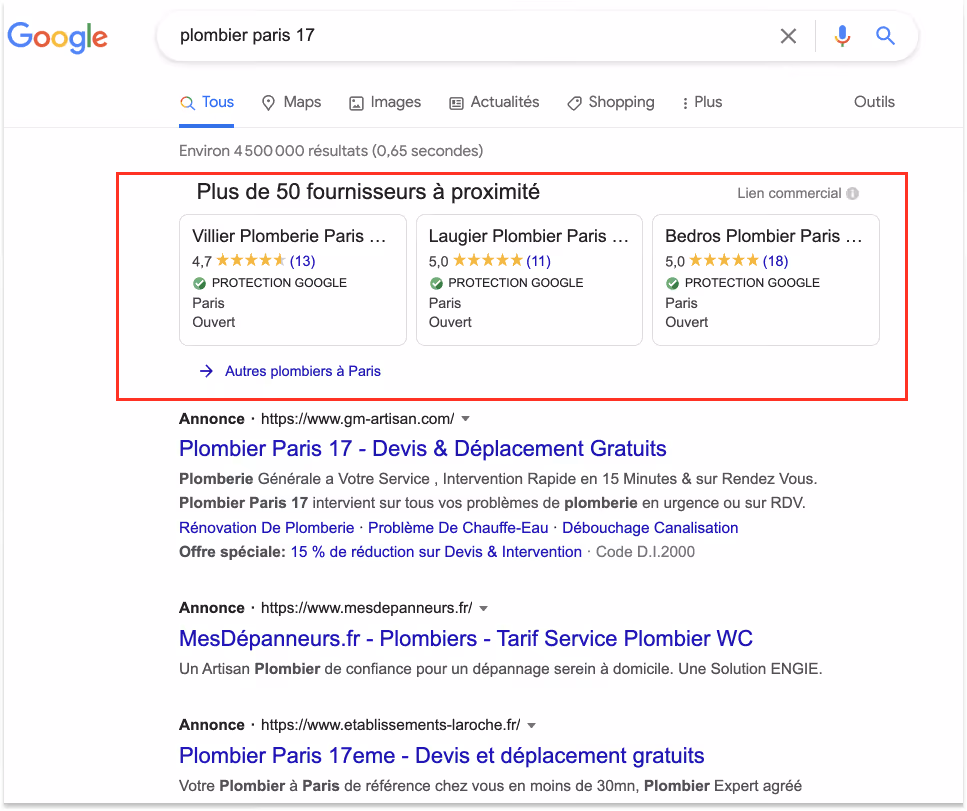 local service ads