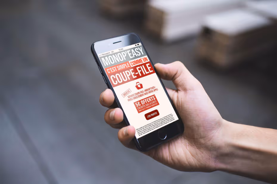 application monoprix