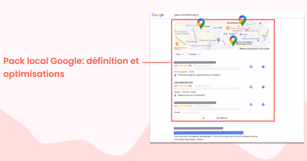 Pack local Google Definition