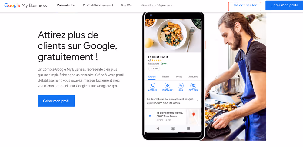 site google my business