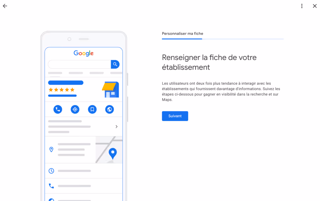 COmpléter profil