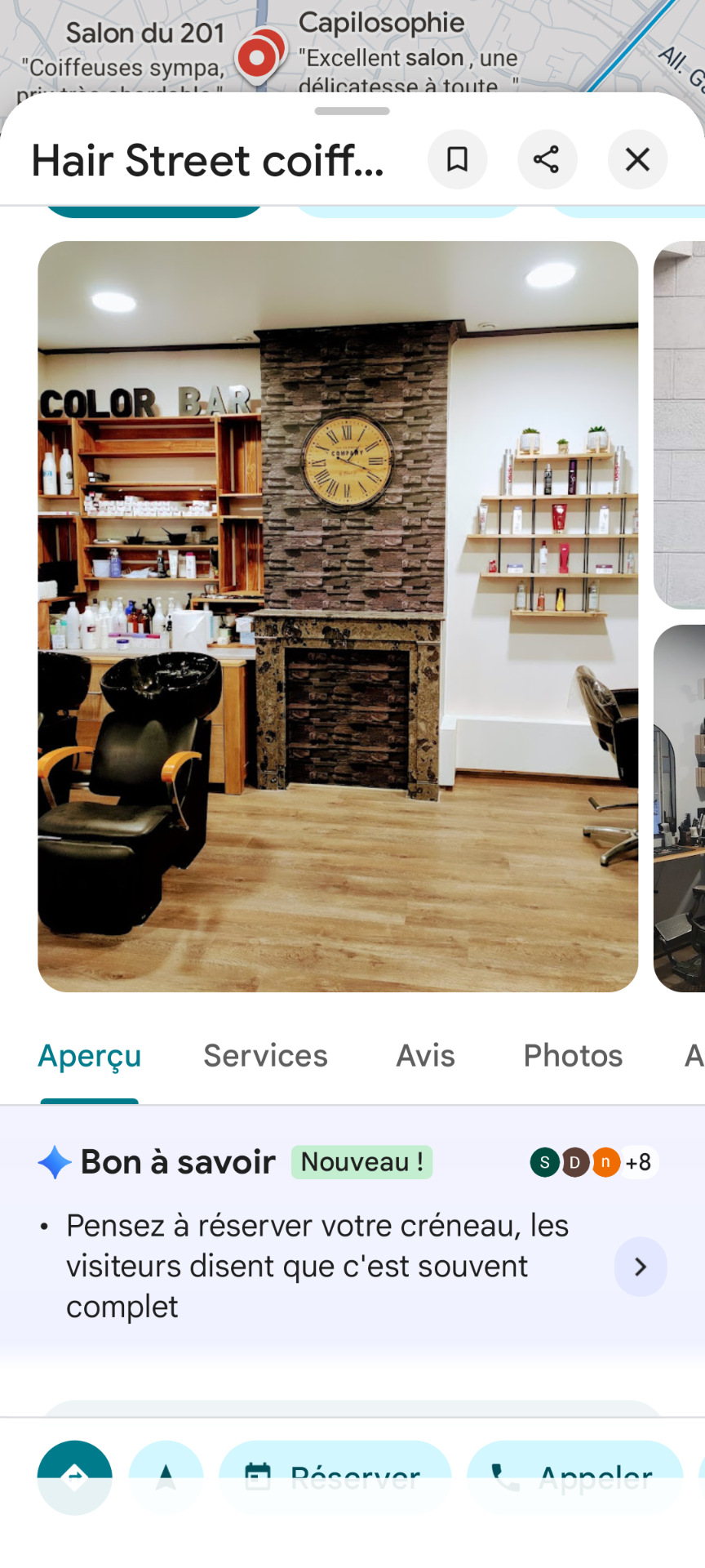 la section bon à savoir pour les services
