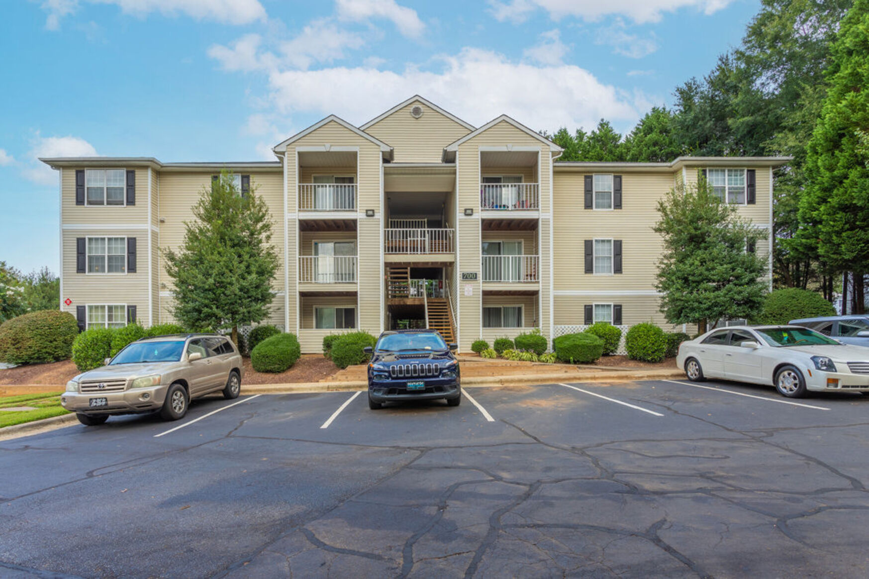 Exterior of buildings 