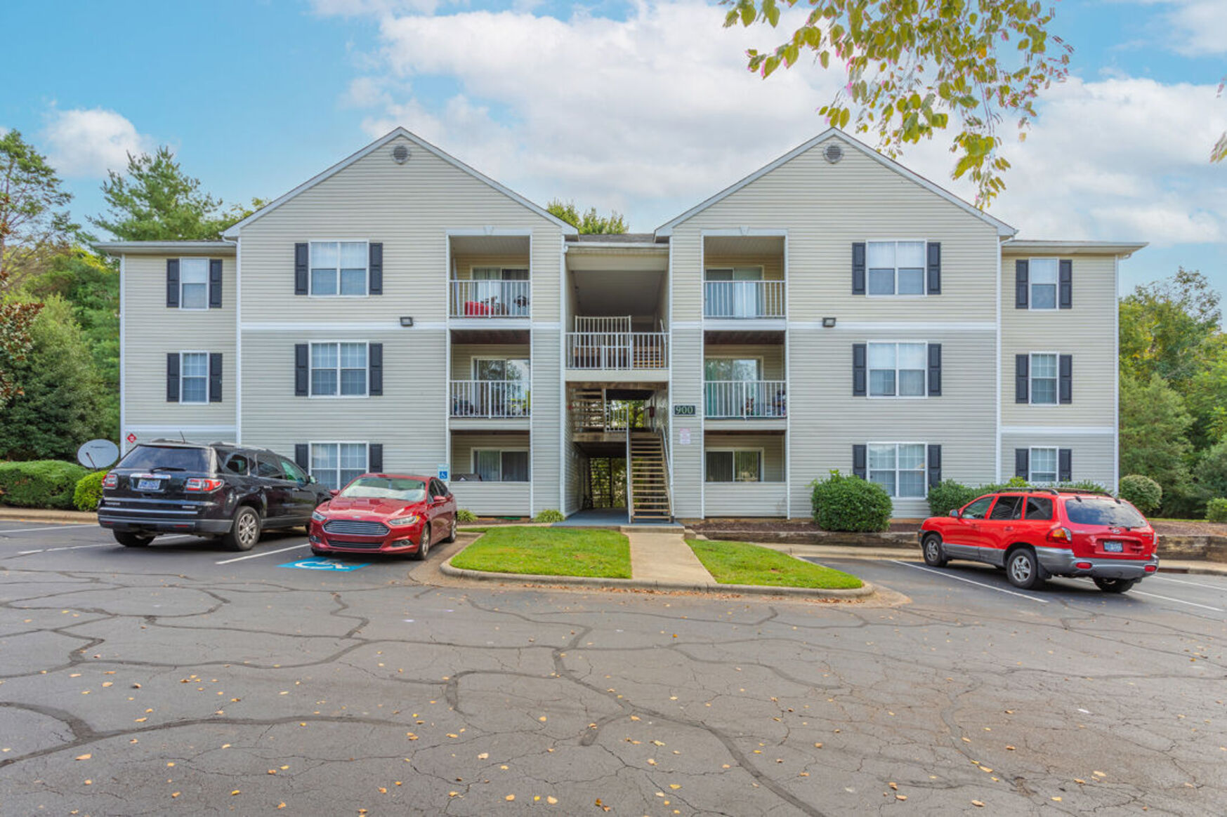 Exterior of buildings 