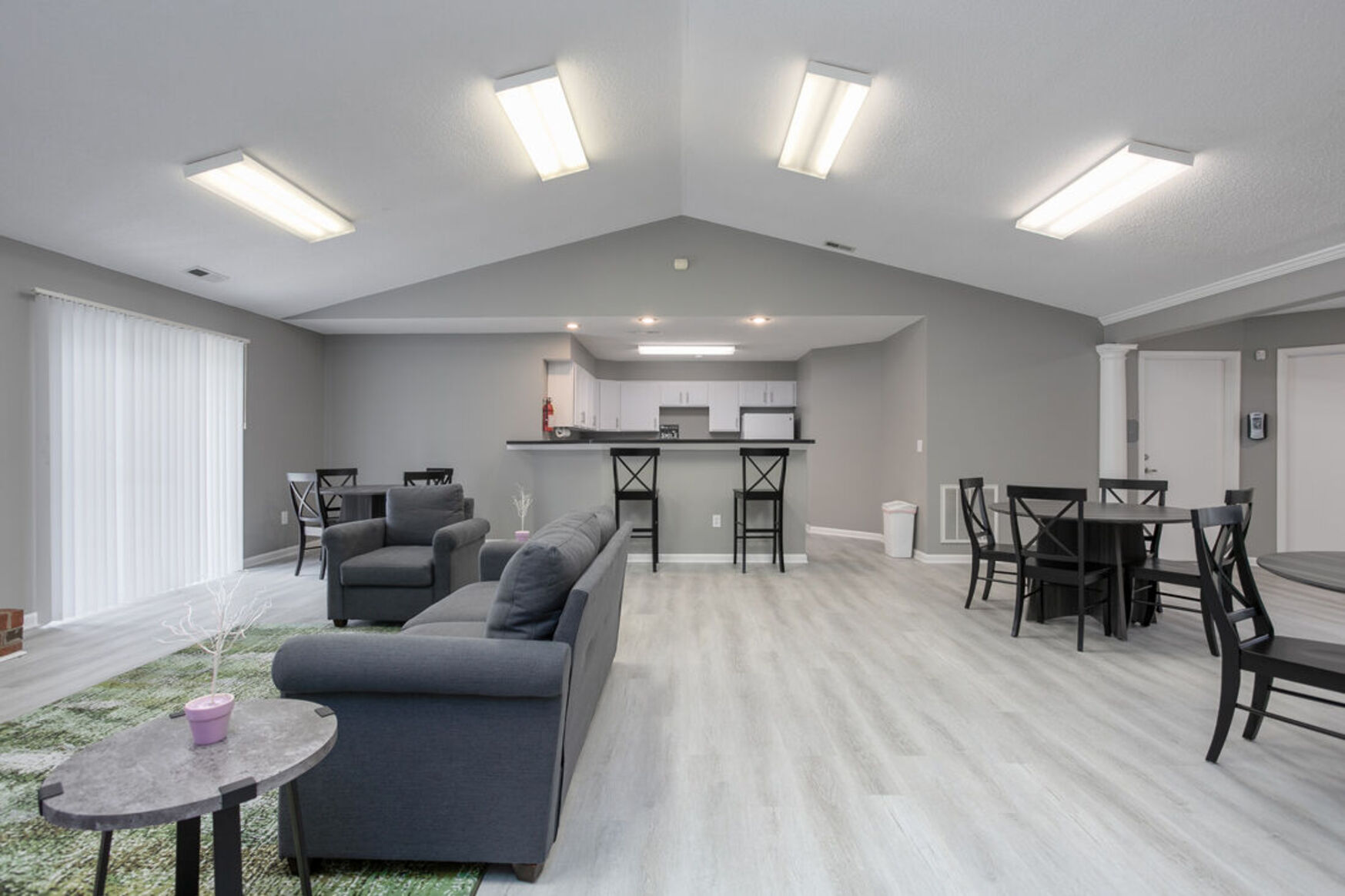 Clubhouse with seating area 