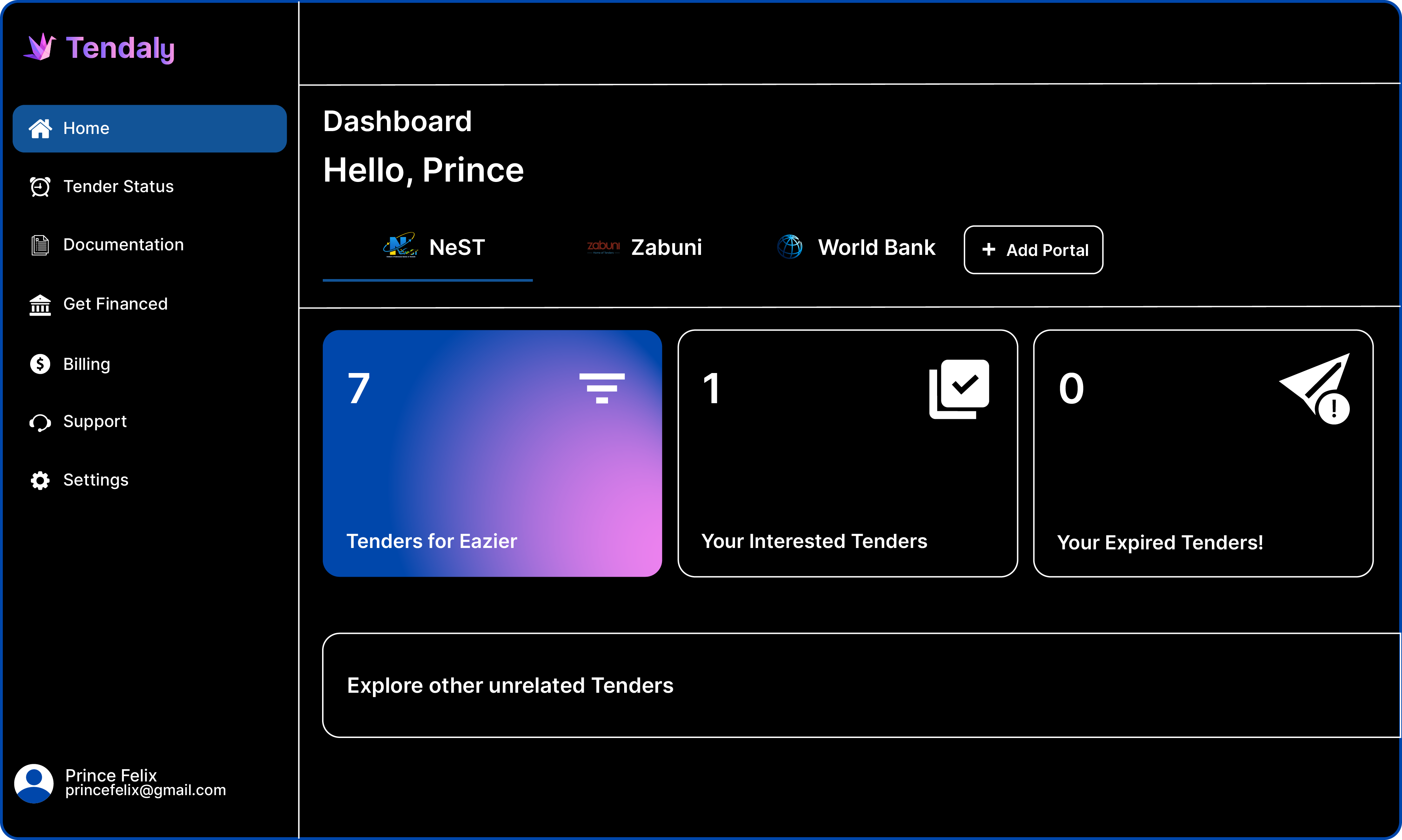 Dashboard